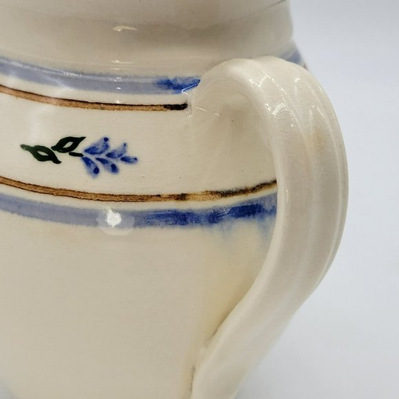 Harbor House Clay Co Wilmington NC Pottery Creamer Pitcher Signed Pietz - Picture 8 of 13